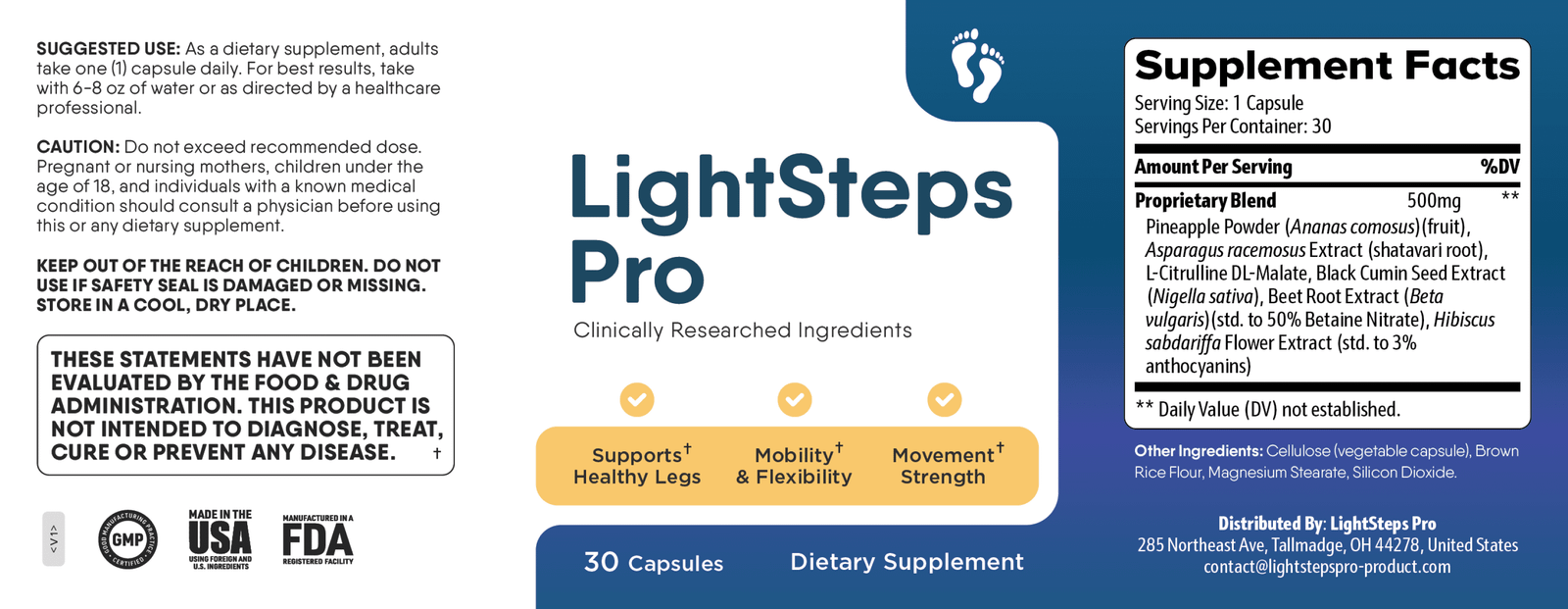 LightSteps Pro research and background information