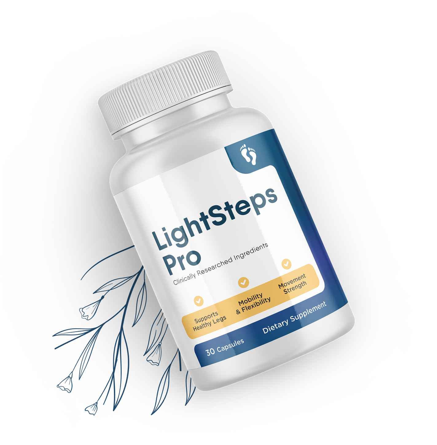 LightSteps Pro supplement bottles
